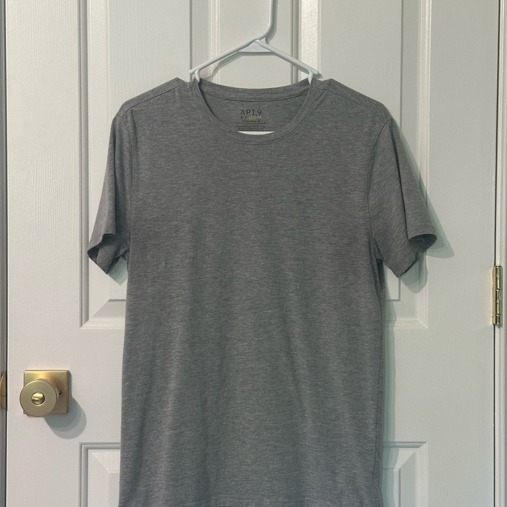 Apt. 9 Charcoal Short Sleeve Tee - Picture 1 of 2